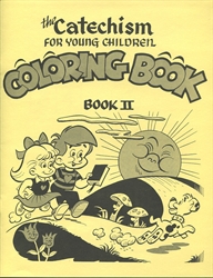 Catechism for Young Children Book II - Coloring Book