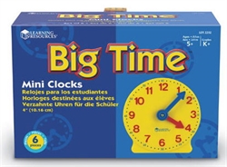 4" Geared Clock (Box of 6)
