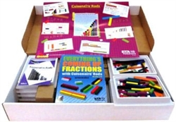 Cuisenaire Rods Kit for Fractions (Wood)