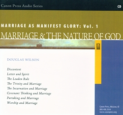 Marriage as Manifest Glory Volume 1 - CD