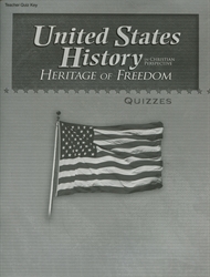 Heritage of Freedom - Quiz Key (old)