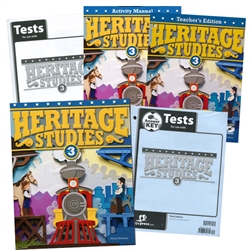 Heritage Studies 3 - BJU Subject Kit (old)
