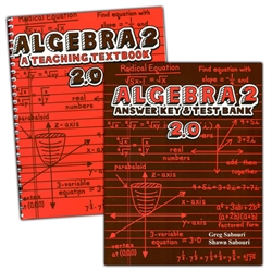 Teaching Textbooks Algebra 2 - Textbook & Answer Key