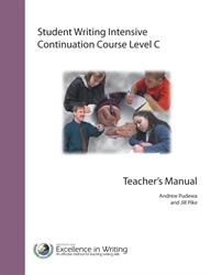 Student Writing Intensive Level C - Continuation Course Teacher's Book