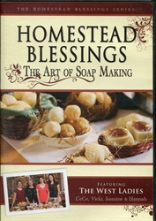 Homestead Blessings: Art of Soap Making DVD