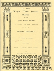 1839 Wagon Train Journal