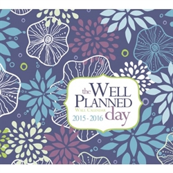 Well-Planned Day - Wall Calendar