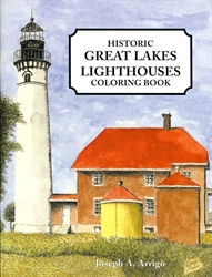 Historic Great Lakes Lighthouses - Coloring Book