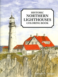 Historic Northern Lighthouses - Coloring Book