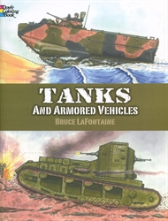 Tanks and Armored Vehicles - Coloring Book