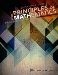 Principles of Mathematics Book 1 - Student Text