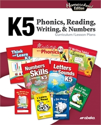 K5 Phonics, Reading, Writing, & Numbers - Curriculum/Lesson Plans