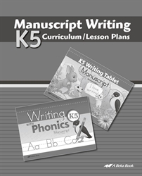 K5 Manuscript Lesson Plans
