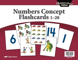 Homeschool Number Concepts Flashcards