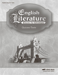 English Literature - Student Quiz & Test Book