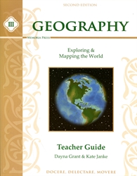 Memoria Press Geography III - Teacher Guide