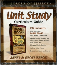 Daniel Boone - Unit Study Curriculum Guide CD