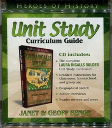 Laura Ingalls Wilder - Unit Study Curriculum Guide CD