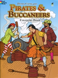 Pirates and Buccaneers - Coloring Book