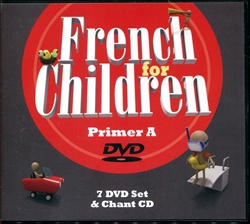 French for Children Primer A - DVDs