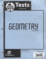 Geometry - Tests Answer Key