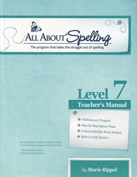 All About Spelling Level 7 - Teacher Manual