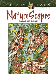 Creative Haven NatureScapes - Coloring Book