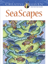 Creative Haven SeaScapes - Coloring Book