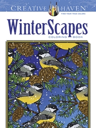 Creative Haven WinterScapes - Coloring Book