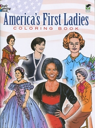 America's First Ladies - Coloring Book