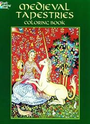 Medieval Tapestries - Coloring Book