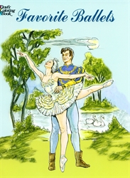 Favorite Ballets - Coloring Book