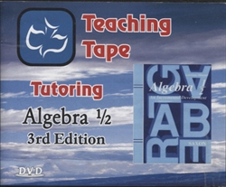 Teaching Tape Tutoring Math Algebra 1/2