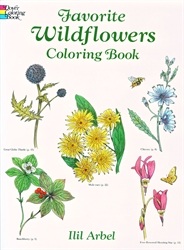 Favorite Wildflowers - Coloring Book