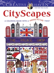 Creative Haven CityScapes - Coloring Book