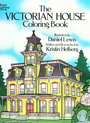 Victorian House - Coloring Book