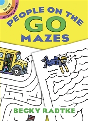 People on the Go Mazes - Activity Book