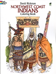 Northwest Coast Indians - Coloring Book