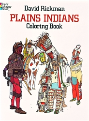 Plains Indians - Coloring Book