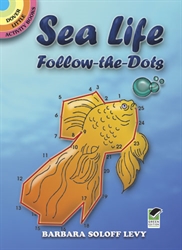 Sea life Follow-the-Dots - Activity Book