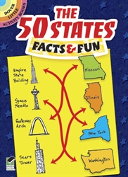 50 States: Facts & Fun - Activity Book