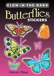 Glow-in-the-Dark Butterflies - Stickers