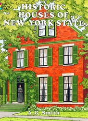 Historic Houses of New York State - Coloring Book