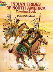 Indian Tribes of North America - Coloring Book