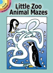 Little Zoo Animal Mazes - Activity Book