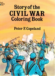 Story of the Civil War - Coloring Book