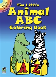 Little Animal ABC - Coloring Book