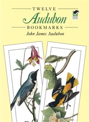Twelve Audubon Bookmarks