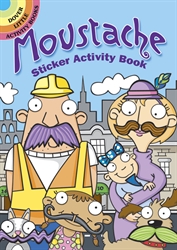Moustache - Sicker Activity Book