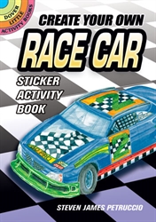 Create Your Own Race Car - Activity Book